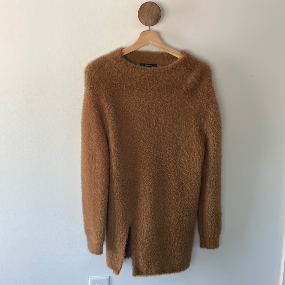 Forever 21 Rusty Orange Knit Tunic Dress